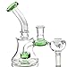 Mother Ship-Glass Glass Smokeless Rig Collectibles Tall 6 Inch Green