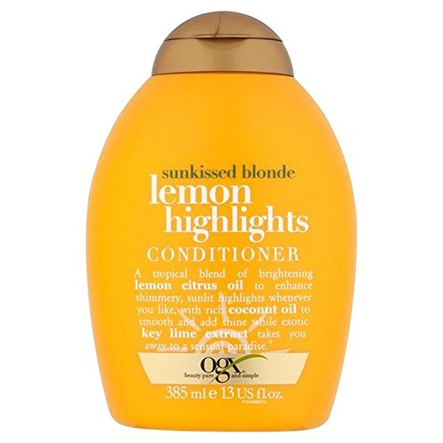 Ogx Blonde Lemon Highlights Conditioner 385ml (PACK OF 6)