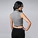 Women's Punk Waist Belt Body Chain Faux Leather Harness Adjustable with Buckles and O-Rings(LB-25)