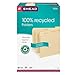Smead File Folder 100% Recycled, 1/3-Cut Tab, Legal Size Manila, 100 per Box (15339)
