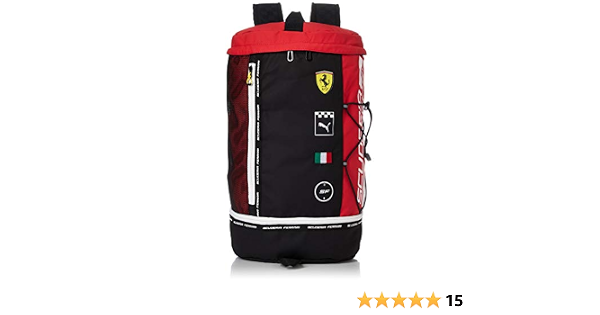 MOCHILA PUMA SCUDERIA FERRARI FANWEAR BACKPACK NEGRO – Sttyle Sport