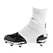 Battle Adult Cleat Sleeve (Pair), White, Large/X-Large