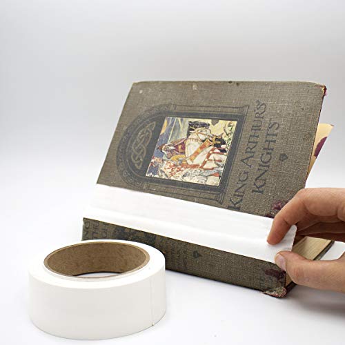 BookGuard 2 Inch Premium Cloth Bookbinding Repair Tape, 15 Yard Roll, White Pricepulse
