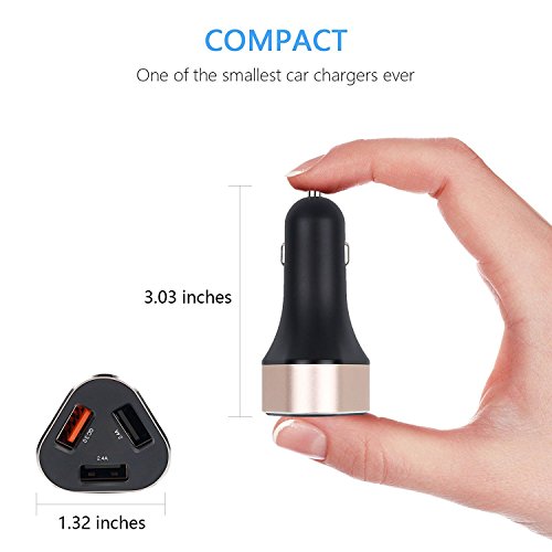 image for Samsung Galaxy S8 / S8 Plus / Note 8 USB Type C Car Charger, Dison 42 