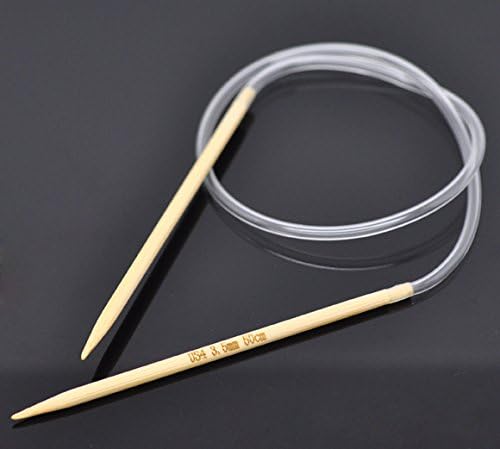 Maxry(TM)New 1PC 50cm Bamboo Needles Circular Knitting Needle Crafts Sewing Tools ( US Size 4/ 3.5mm )