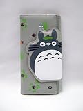 Totoro: Brown Totoro Clasp and Clutch Wallet