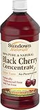Sundown Naturals Black Cherry Concentrate Liquid, 16 Ounces