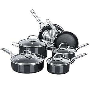 HITECLIFE-Induction-Cookware-Set-Nonstick-Pots-and-Pans-Sets-Chemical-Free-Teflon-Cooking-Set-with-Lids-Frying-Pan-Saute-Pan-Saucepan-Black HITECLIFE Induction Cookware Set, Nonstick Pots and Pans Sets, Chemical-Free Teflon Cooking Set with Lids, Frying Pan, Saute Pan, Saucepan, Black