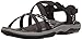 Skechers Women's Regga Slim Keep Close Gladiator Sandal,black,10 M US