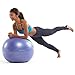 Gaiam Total Body Balance Ball Kit - Includes Anti-Burst Stability Exercise Yoga Ball, Air Pump, Workout Program