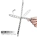 Butterfly Knife Trainer,Stainless Steel Blunt Practice Balisong Dull Pocket Training Knives Tool (steel color)