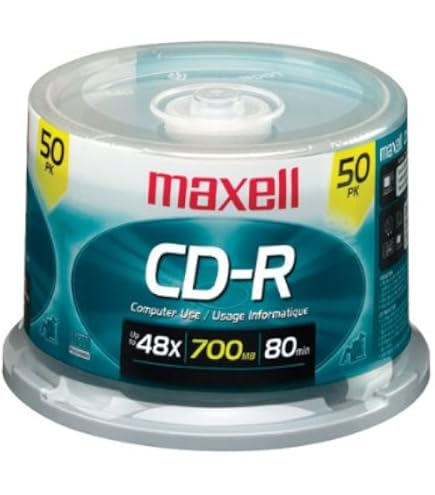 Amazon.com: MAXELL CDR XLII 80 Audio Spindle 25 : Electronics