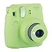 Fuji Instax Mini 9 Camera Lime Green + Carry Case + Rechargeable AA Batteries & Charger + Instax Mini Film (40 Sheets)