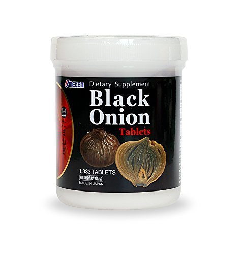 Umeken Black Onion - Fermented Onion Extract, contains Quercetin- antioxidant and natural anti-histamine with anti-inflammatory properties. About a 2 month supply. Made in Japan. (Large Bottle) Umeken Black Onion - Fermented Onion Extract, contains Quercetin- antioxidant and natural anti-histamine with anti-inflammatory properties. About a 2 month supply. Made in Japan. (Large Bottle)