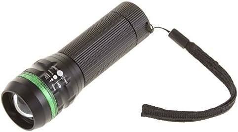 Tactical Flashlights CREE LED Tactical Zoom COB Flashlight 3 AAA Batteries 300 Lumen