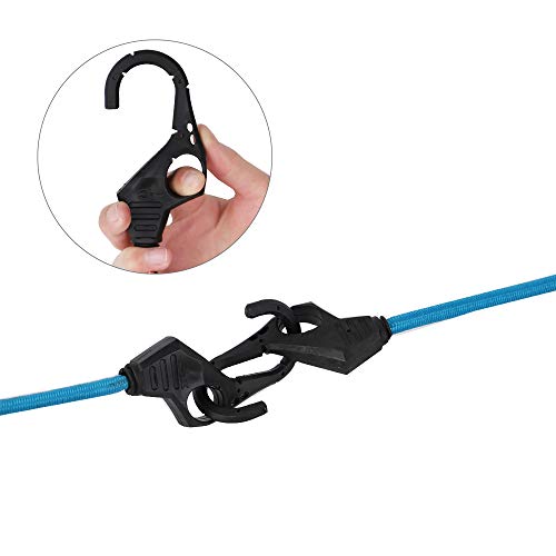 XSTRAP STANDARD 10 Pack Bungee Cords with FingerHole Hooks Ensures 3