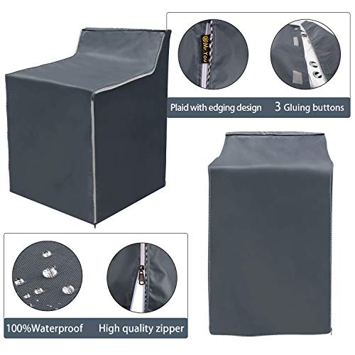 Washing Machine Cover,Washer/Dryer Cover Fit Most Top Load or Front