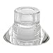 Royal Glass (Set of 4) Unique Reversible Tea Light Candle Holder Design, 2