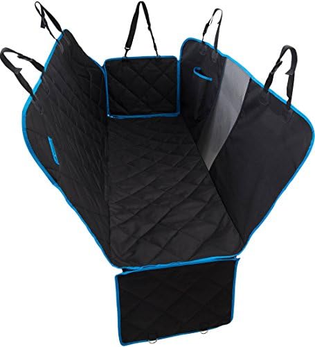 MOVEPEAK Dog Seat Covers for Cars,Deluxe Waterproof Pet Seat Protector Cover for Motor Vehicle,Truck,and Suv,Skidproof,Portable,Scratch Proof Car Rear Seat Covers Hammock for Dog,Cat,Animal Footprint