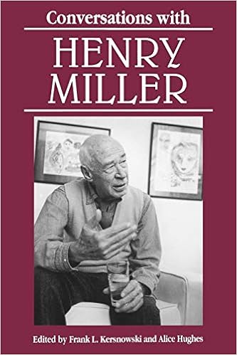 Amazon Com Conversations With Henry Miller Literary Conversations Series 9780878055203 Kersnowski Frank L Hughes Alice Books