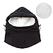 REDESS Winter Windproof Hat, Unisex Children Heavyweight Balaclava, Ski Mask with Thick Warm Fleece Face Cover Black