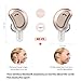True Wireless Earbuds, AMORNO Truly Bluetooth Headphones in-Ear Noise Cancelling Mini Twins Earphones Sport Sweatproof Dual Stereo Earpieces with Charging Case for Running Gym