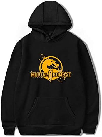 ALVIN EDMOND Mortal-Kombat-11 Fashion Sweatshirt for Men