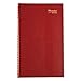 Brownline 2020 CoilPro Daily Planner, Hard Cover, Red, 13.5 x 7.875 Inches (C551C.Red-20)