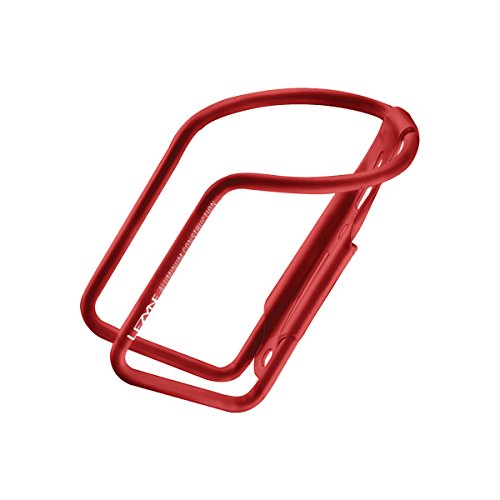 LEZYNE Power Bicycle Bottle Cage, Secure Wrap-Around Design, Lightweight Aluminum Tube Construction, Easy Access, Bike Water Bottle Holder