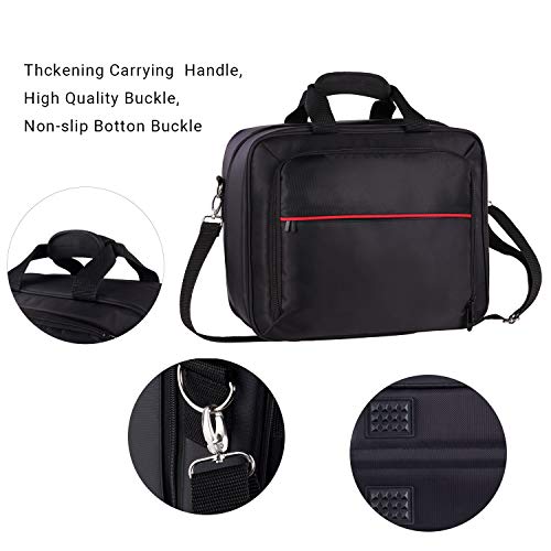 PS4 Carrying Case Portable Waterproof PS4 Travel Bag Compatible with Playstation 4 Slim and PS4 Pro - Fits All PS4 and PS3 Models