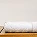 Chakir Turkish Linens Turkish Cotton and Bamboo Rayon Hand Towel (Set of 6) - White