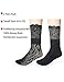 Women Black Lace Nylon Dress Socks, Cute Stylish Fishnet, Mid Calf Ankle High