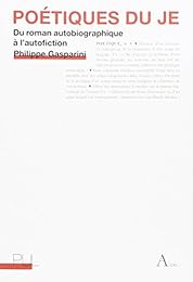Poétiques du je