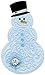 Sizzix, Multi Color, One Size Bigz Die with Textures Impressions Folder 657367, Snowman and Hat by Beth Reames, 2 Pack