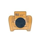 MastaPlasta, Leather Repair Patch, First-aid for Sofas, Car Seats, Handbags, Jackets, etc. Navy Color, Super Circle 3-inch by 3-inch, Designs Vary