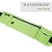 B-Land Running Belt - Water Resistant Runners Waist Pack Fanny Pack Workout Belt for Hiking - Adjustable Pouch Bag for iphone 6/7 /Plus Andriod Windows (Fluorescent Green)