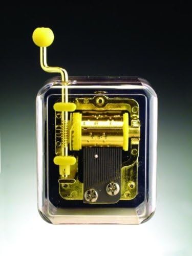 See Thru Hurdy Gurdy Music Box- ZIP-A-DEE-DOO-DAH