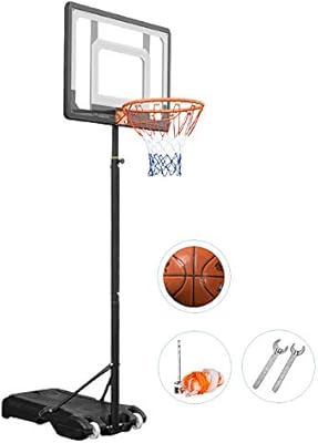 ERRU Sistema de aro para Puerta de Baloncesto, Altura Ajustable ...