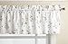 Lorraine Home Fashions English Garden 55-inch x 12-inch Tailored Valance, White/Multi