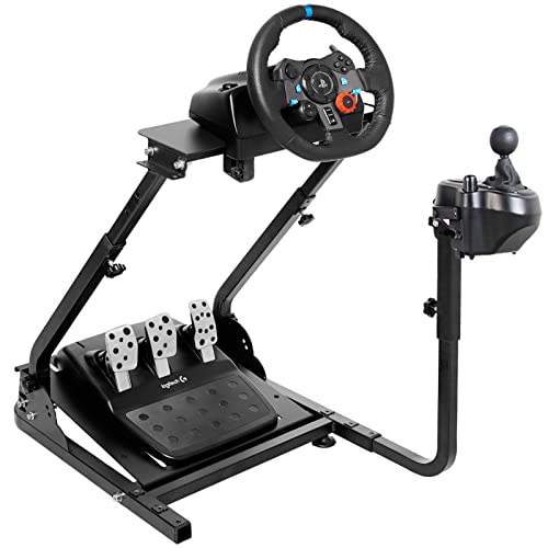 Anman G920 Racing Steering Wheel stand with Shifter Mount for Logitech
