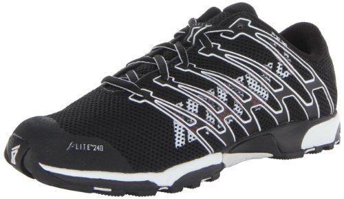 Inov-8 Women's F-Lite 240 (S) Running Shoe,Black/White,9 M US /10.5 W US