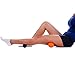 WOD Nation Massage Ball Set - 2 Solid Rubber Lacrosse Balls and 1 Trigger Point Deep Tissue Spiky Ball - Perfect for Self Myofascial Release - Includes a Convenient Travel Bag (Orange & Black)