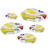 Westmark 5 flexibele deksels, met elastische band, kunststof, wit/gekleurd, 23292260