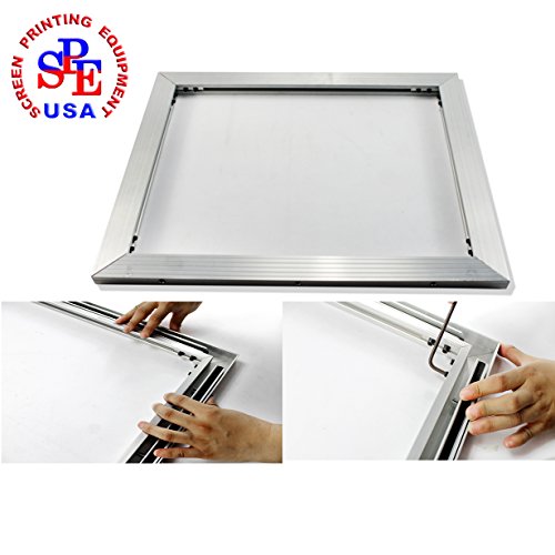 Brand New Self-tensioning Screen Frame For Screen Printing Kit A Multi-Functional Reusable Tool DIY