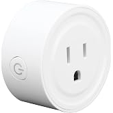 Smart Plug Socket WiFi Outlet AC100-240V with Remote Control &amp; Timer Function On Off Switch Plug 50/60HZ for Industry Household Appliances US Plug 2.4GHz WiFi Only
