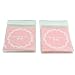 TOOGOO(R) 100 Pcs Self Seal Adhesive Opp Bag Round Lace Bow for Candies Cookies