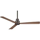 Minka Aire F787-ORB 52" 3-Blade Ceiling Fan in Oil Rubbed Bronze Finish with Medium Maple Blades