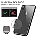 YOUMAKER Premium Crystal Clear Hybrid Case for iPhone Xs & iPhone X, Slim Fit Lightweight Bumper Scratch Resistant Shockproof Cover for New Apple iPhone Xs & iPhone X 5.8 inch - Black