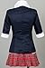 UU-Style Women's Jacket Coat Tie Top Skirt Unfirom Junko Enoshima Cosplay Costume (Black, Women:Medium)