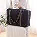 Foldable Travel Duffel Bag Trustbag Luggage Sports Gym Water Resistant Nylon,Navy